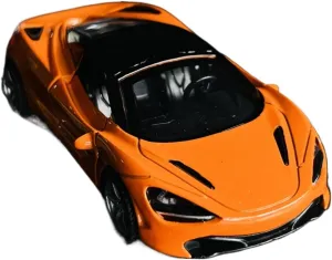 1: 36 for Door Alloy Sports Car Model Simulation Return Force Children's Car Boy Present Ornament(Orange)
