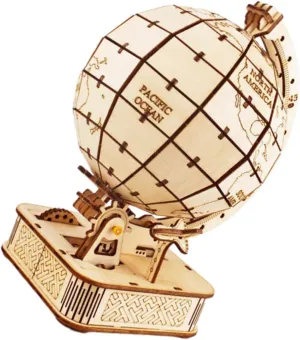 1 Set Globe Puzzle for Educational to Spark Imagination Hands Learning Development Safe Construction for Spatial Creativity