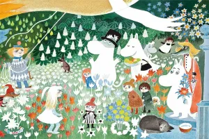 1000 Piece Jigsaw Puzzle Moomin The Dangerous Journey (50x75cm)
