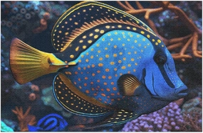 1000 PCS Jigsaw Puzzle for Adults Wooden Challenging Puzzle Colorful Tropical Fish Custom Personalized Picture Puzzle for Adults & Kids Family Game Nights Wooden Puzzle, Style