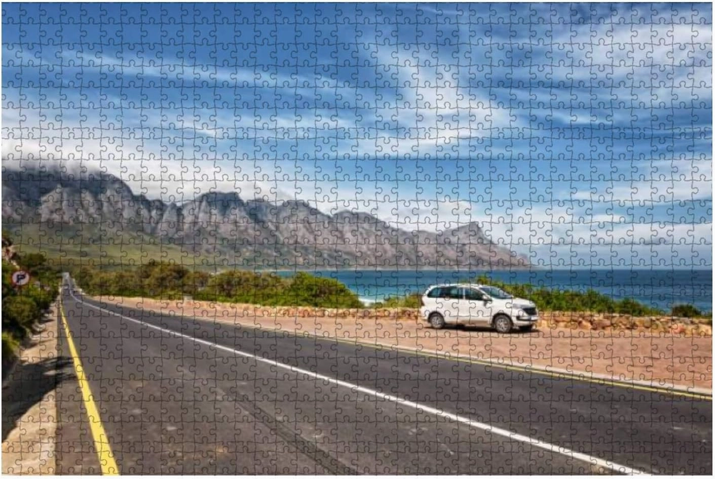 1000 Piece Making a Stop on Road Trip Trough South Africa on The Garden Route Large Piece Jigsaw Puzzles for Adults Educational Toy for Kids Creative Games Entertainment Wooden Puzzles Home Decor