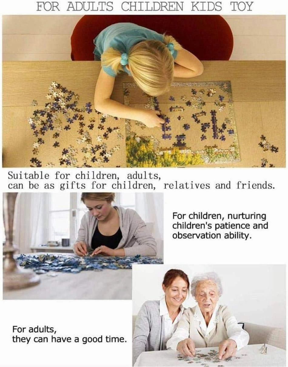 1000 Piece Making a Stop on Road Trip Trough South Africa on The Garden Route Large Piece Jigsaw Puzzles for Adults Educational Toy for Kids Creative Games Entertainment Wooden Puzzles Home Decor