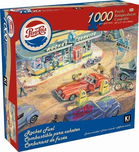 1000 Piece Pepsi COLA Rocket Fuel by Michael Young Jigsaw Puzzle (27X20) by KI Puzzles