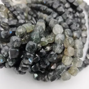 10mm Moss Agate Faceted