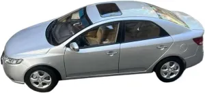 1:18 for KIA Forte 2009 Simulation Alloy Car Model Static Display Collectible Mini Simulation Toys