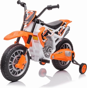 12V Kids Electric Motorcycle Ride On Toy with Training Wheels,Battery Powered Bike for Boys Girls Ages 3-8, LED Headlights & Music Horn, Outdoor Indoor Play Birthday Gift (Yellow)