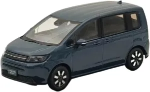 1:43 for Honda Freed Seabed Blue Pearl Diecast Model Car Collection Souvenir