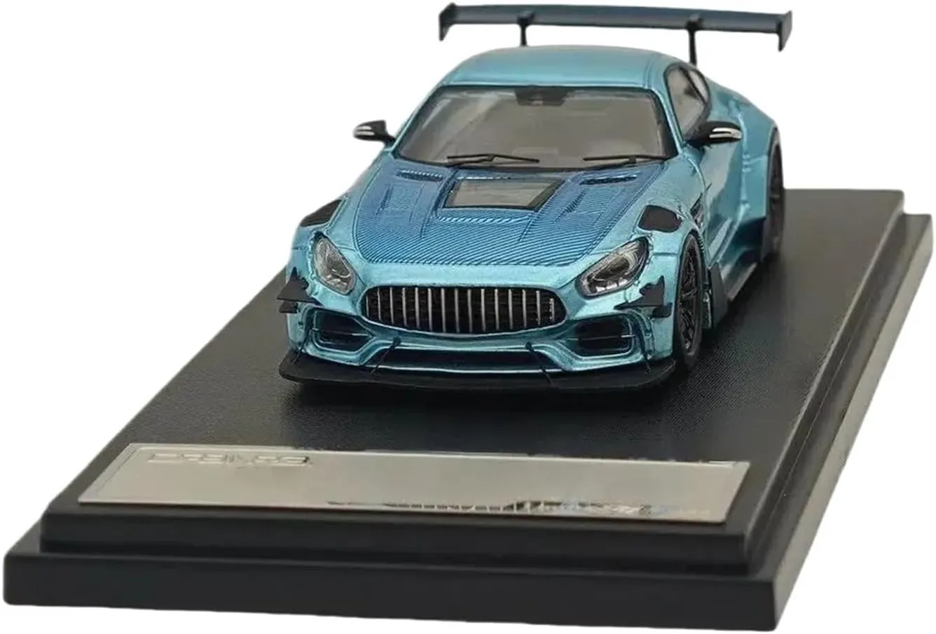 1:64 for GTS Carbonerre Widebody Racing Sports Car Model Collectible Ornaments Decorative Souvenirs Mini Simulation Toys(Green)