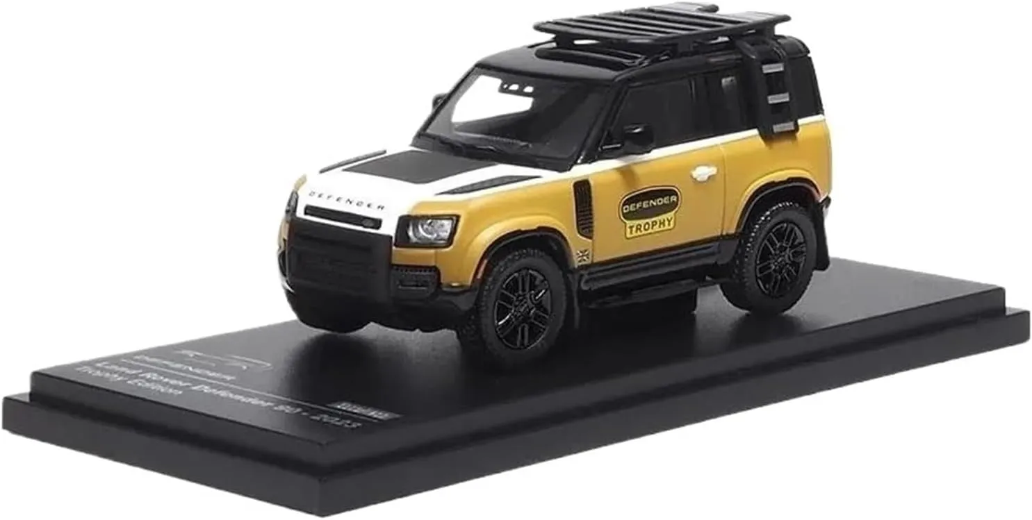 1:64 for Land Rover Defender 90 Diecast Alloy Car Model Simulation Collection Artwork Mini Simulation Toys
