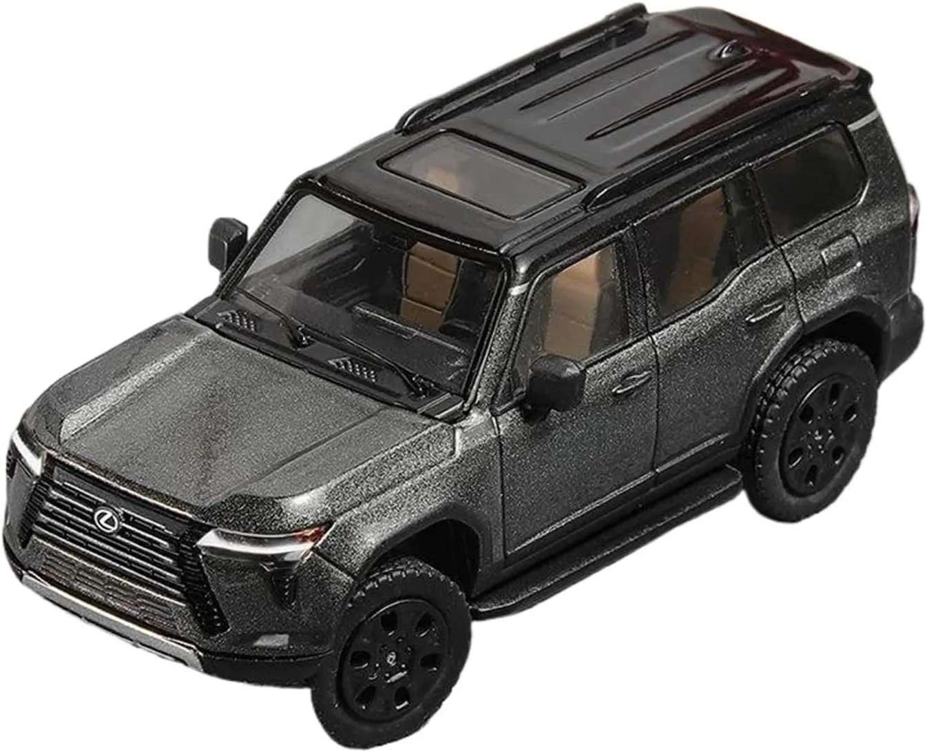 1:64 for Lexus GX550 Off-Road Diecast Alloy Car Model Simulation Collection Artwork Mini Simulation Toys(Green)