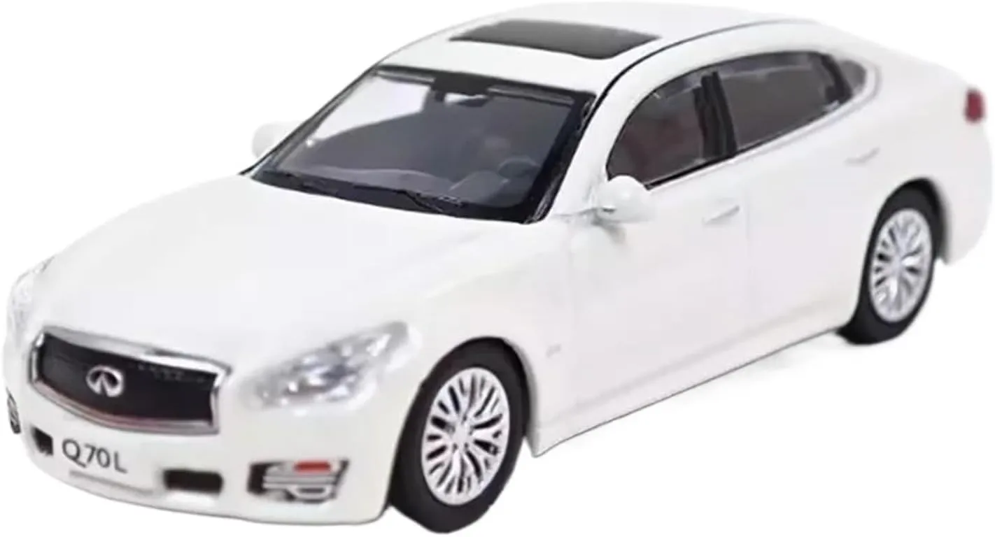 1：64 for Q70L 2018 Infiniti Mini Alloy Car Model Simulation Collection Ornament Mini Simulation Toys(Black)