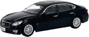 1：64 for Q70L 2018 Infiniti Mini Alloy Car Model Simulation Collection Ornament Mini Simulation Toys(Black)