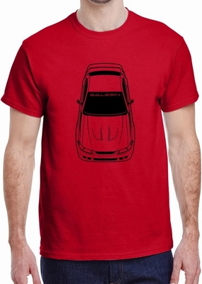 1999-04 Saleen Mustang S302 S351 Hardtop Design Classic Print Tshirt