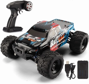 1/16 Remote Control Car 30km/h 4WD Monster Trucks RC Car with Rechargeable Battery High Speed Off Road Monster Trucks,Gifts for Boys Girls Kids
