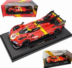 1/18 499p #50 Alloy Racing Car Model for Ferrari 24h LeMansRally 499p #50 Adult Diecast Model Luxury Vehicle Collection