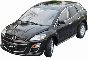 1:18 for Mazda CX-7 Black Alloy Car Model Simulation Collection Ornament Mini Simulation Toys