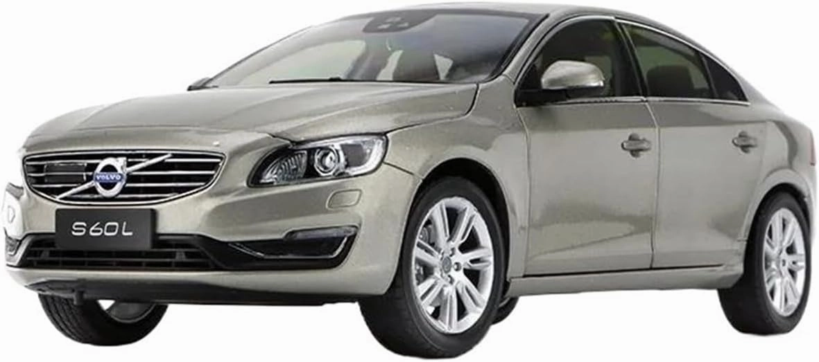 1:18 for Volvo S60 S60L 2018 Simulation Static Car Model Collection Display Decoration Mini Simulation Toys(White)