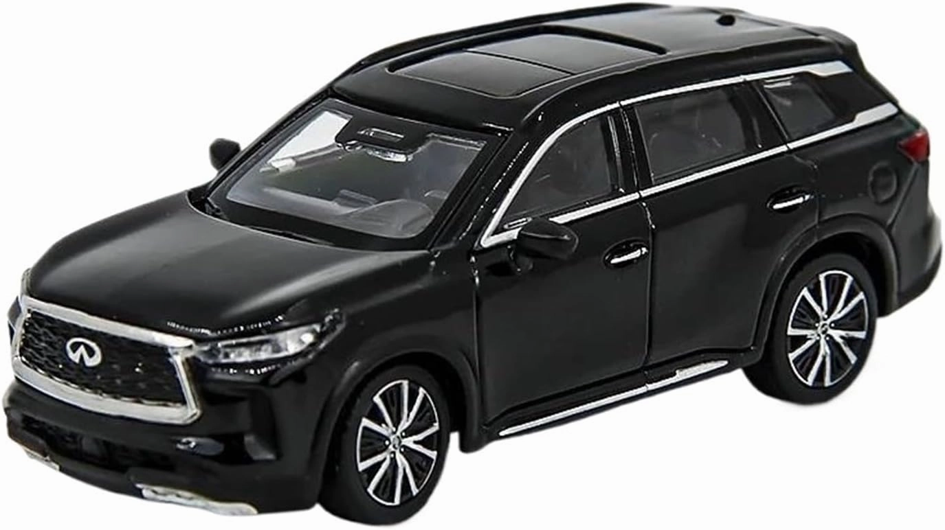 1:64 for Infiniti QX60 Simulation Alloy Car Model Collection Display Decoration Souvenir Mini Simulation Toys(Black)