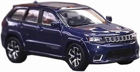 1：64 for Jeeps Grand Cherokee SUV Simulation Alloy Car Model Hobby Collection Souvenirs Mini Simulation Toys(Blue)