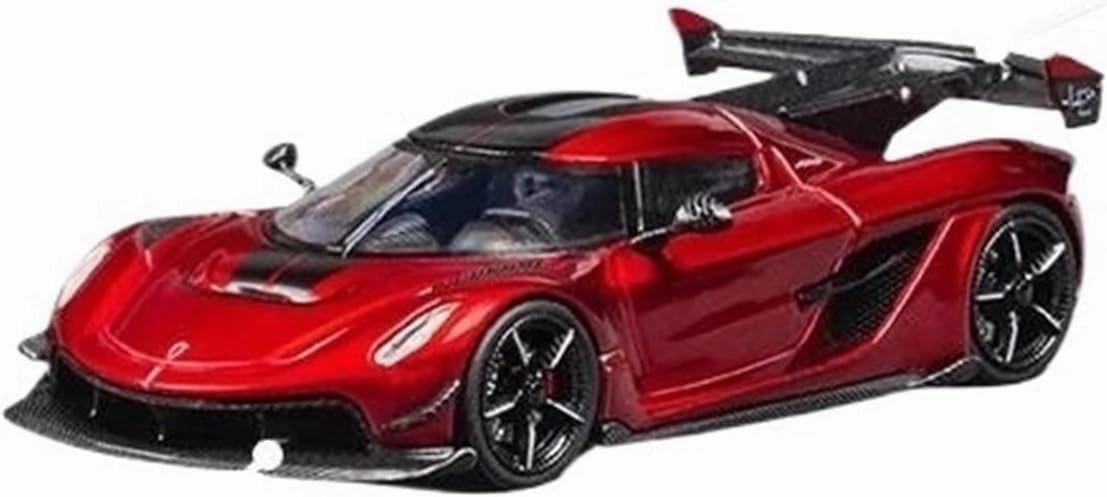1:64 for Koenigseg Jesko Supercar Alloy Car Model Collection Display Decoration Souvenir Mini Simulation Toys(Orange)