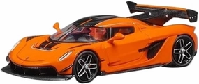 1:64 for Koenigseg Jesko Supercar Alloy Car Model Collection Display Decoration Souvenir Mini Simulation Toys(Orange)