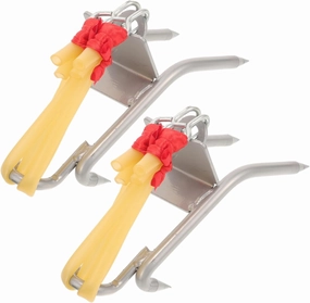 1Pairs Tree Climbing Spikes Durable Non Slip Climbing Gear for Outdoor Tree Climbing Easy to Use for Jungle Survival Fruit Picking and Pole Climbing Activities