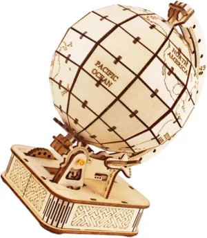 1set Educational Globe Puzzle for Boy Girl Fun Learning Toy Tabletop Globe Decor Develops Spatial Imagination for Desk Decoration and School Projects