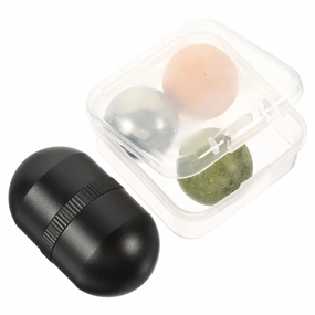 1set Jade Portable Facial Massage Roller for Eye Face Skin -aging Jade Material for Daily Skincare Routine