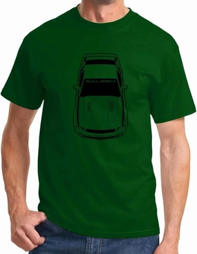 2005-09 Saleen Mustang S302 Hardtop Design Classic Print Tshirt