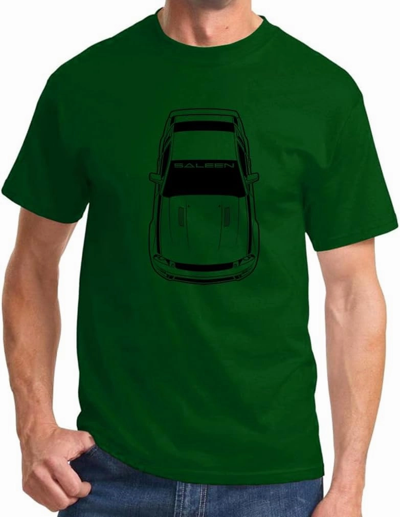 2005-09 Saleen Mustang S302 Hardtop Design Classic Print Tshirt