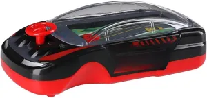 2025 Upgrade Handheld Racing Car Game, Simulation Steering Racing Adventure Game with Steering Wheel, Portable Interactive Educational Racing Car Toy with Music for Boys Girls (Black)