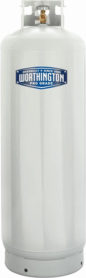 303953 100-Pound Steel Propane Cylinder With 10% Valve And Collar