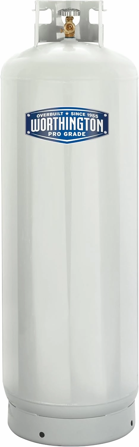 303953 100-Pound Steel Propane Cylinder With 10% Valve And Collar