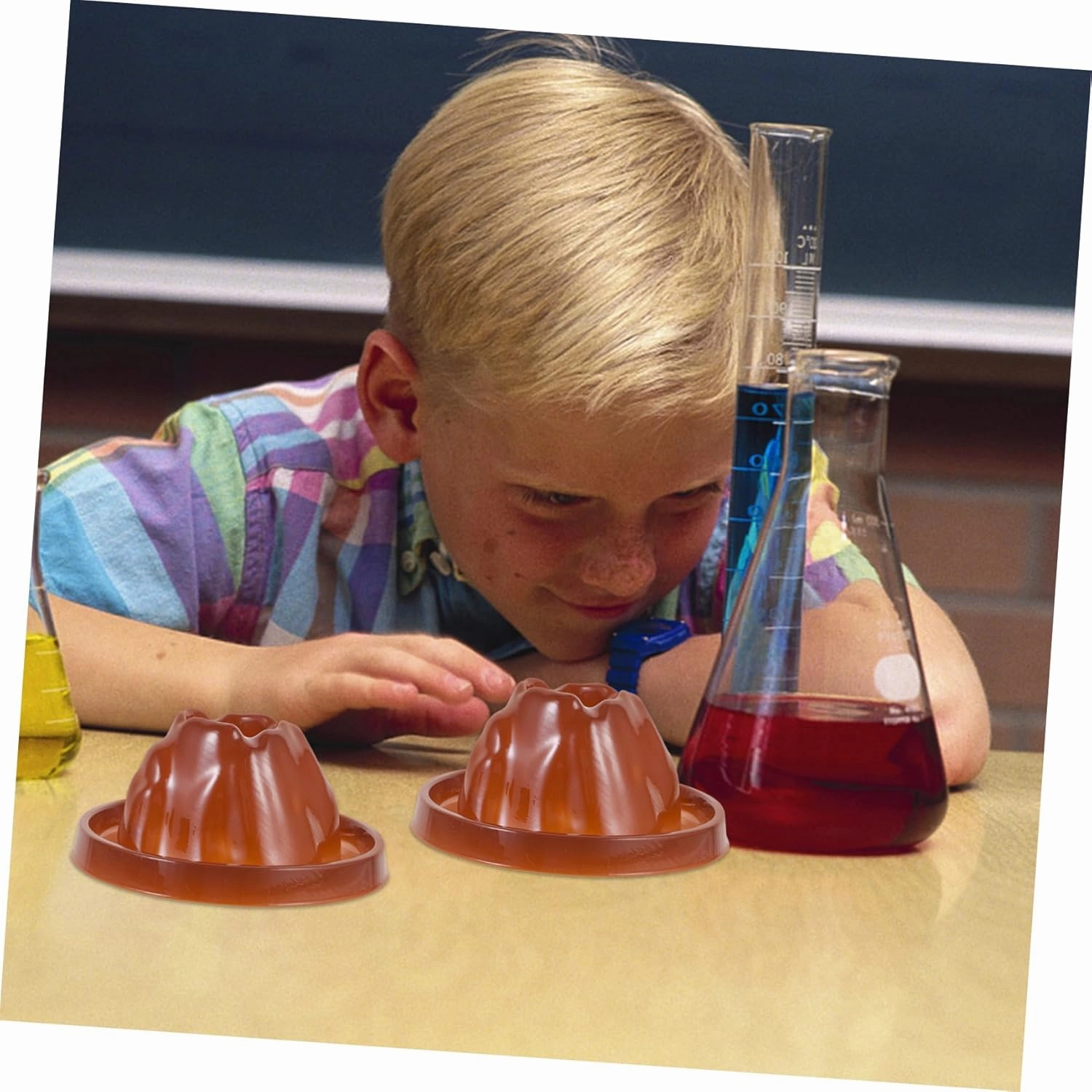 30pcs Volcano Science Models Eruptions Base Prop for Projects Engaging Educational Kits for Boys and Girls for Hands Learning and Creative Crafting