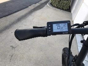 3.5 Inch Backlight E Bike LCD Display Waterproof Large Screen Bicycle Odometer and Speedometer for Electric Bike