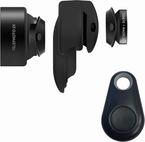 3-in-1 Essential Lens Kit Includes Telephoto 2X   Fisheye   Macro15x - Compatible with iPhone 11 Pro Smartphone   Selfie Bluetooth Remote