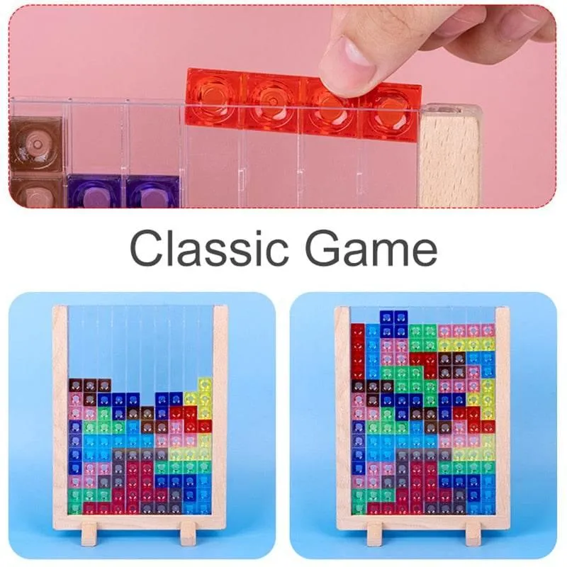 3D Educational Math Puzzle Toy - Colorful Learning Game