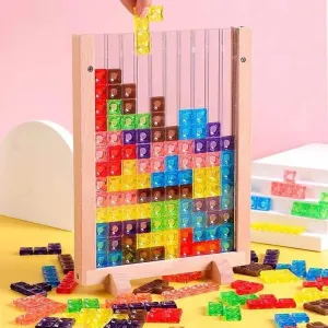 3D Educational Math Puzzle Toy - Colorful Learning Game