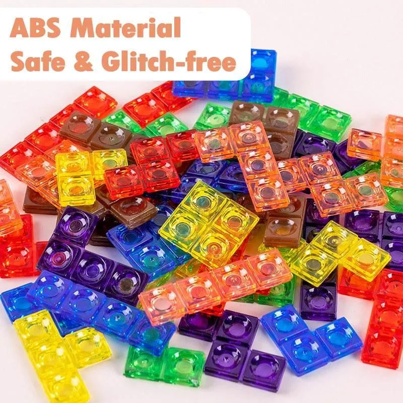 3D Educational Math Puzzle Toy - Colorful Learning Game