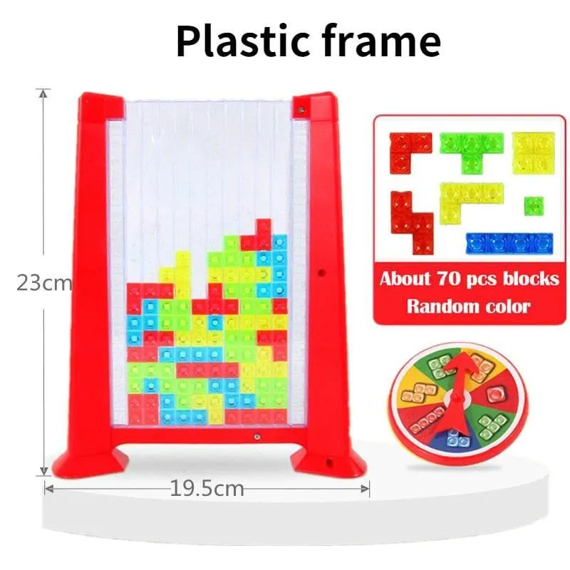 3D Educational Math Puzzle Toy - Colorful Learning Game