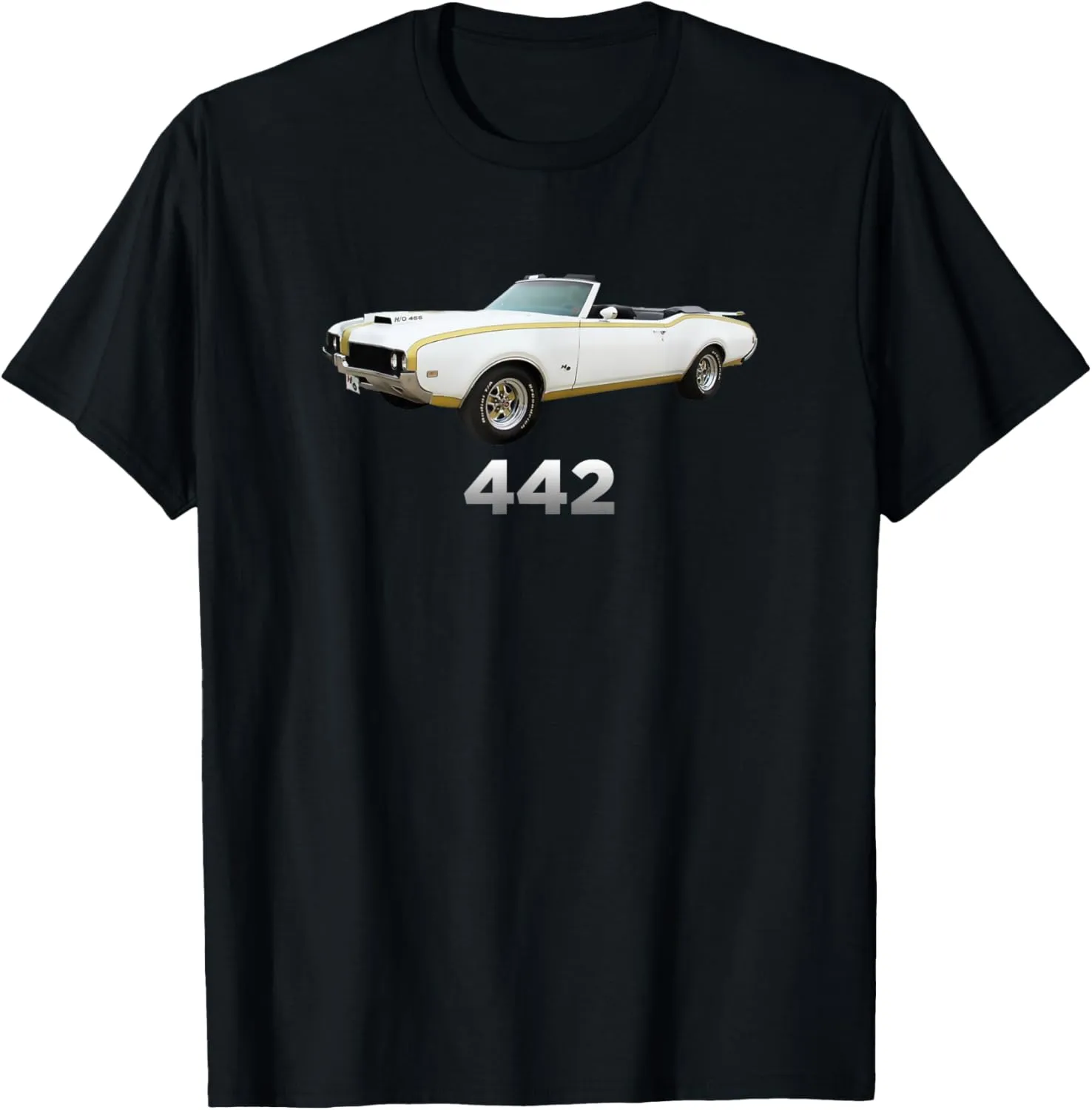 442 Oldsmobile Cutlass Classic Car Show 1970 1971 1972 T-Shirt