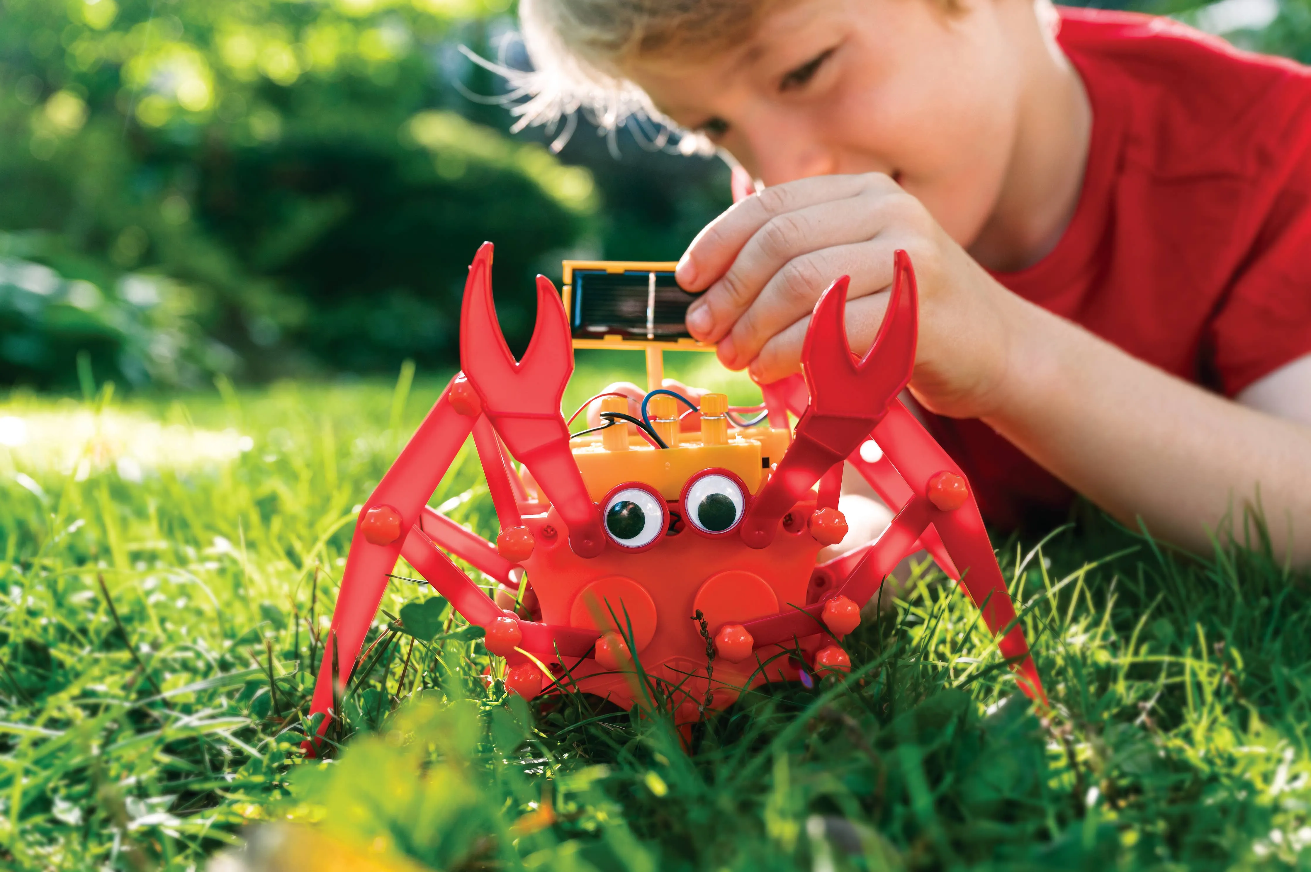 4M Solar Hybrid Crabot, Green Science DIY Kit