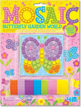 4M Butterfly Garden World Mosaic