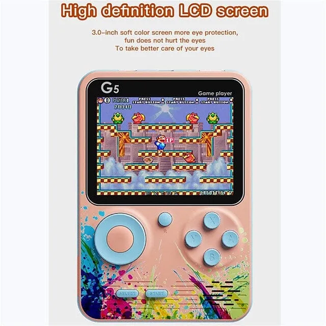 500 Games Mini Handheld Retro Portable Video Game Console