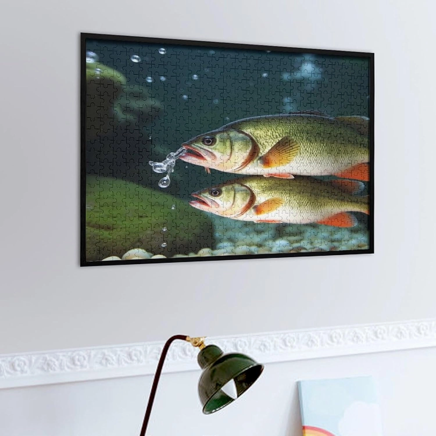 500 Piece Jigsaw Puzzle - Fish Under The Water - Animal Puzzle for Kids and Adults，Challenging and Fun Game，Relaxing Puzzles for Stress Relief，Brain Teaser Jigsaw Puzzles – Improves Focus and Memory