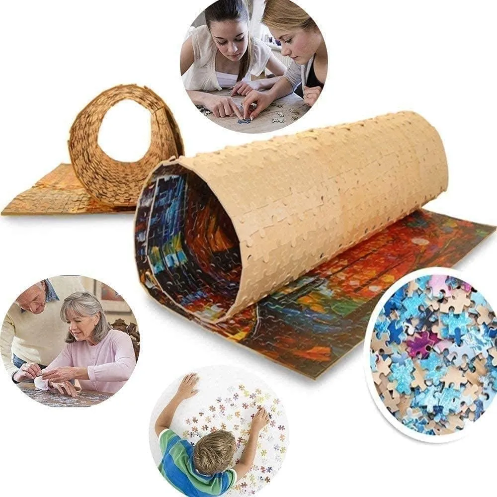 500Piece Puzzle for Adults Jigsaw Puzzles Thick Sturdy Hard Challenging Difficult Party Games Props The Blue Red Colors Siamese Betta Fish Puzzles for Adults