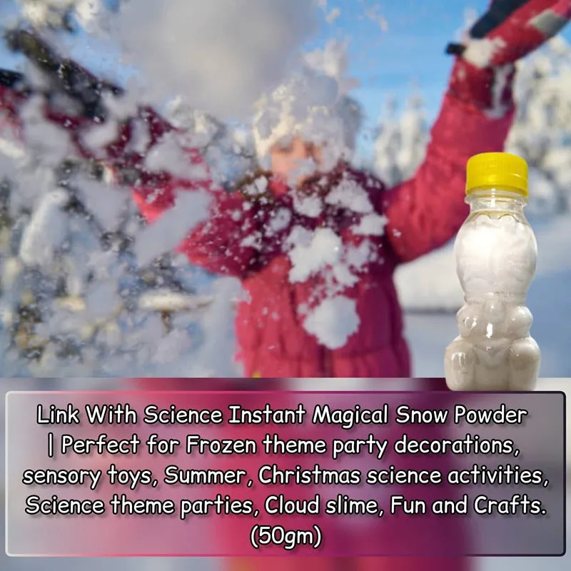 68 Pieces DIY Ultimate Combo of Snow and Slime Kit - Pack of 3 (5-12 Years)