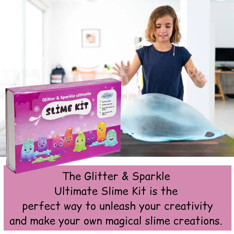 68 Pieces DIY Ultimate Combo of Snow and Slime Kit - Pack of 3 (5-12 Years)