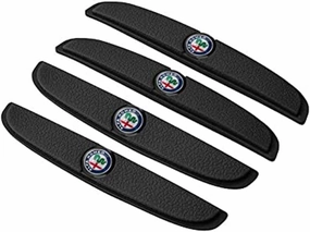 6PCS Car Door Edge Guard Protectors,Car Door Edge Guards,for Alfa Romeo 159 Giulietta Giulia 147 156 Mito,Vehicle Side Door Self-Adhesive Anti-Scratch Strips,Car Door Trim Accessories