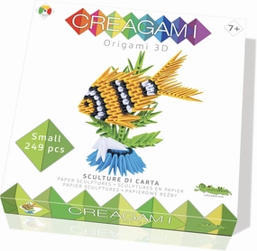 712 Creagami Pesce Creative Origami Modular Game, Multi-Coloured